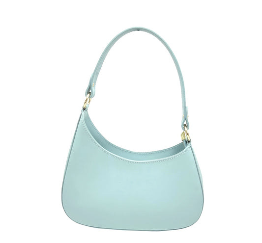 Чанта за рамо от естествена кожа