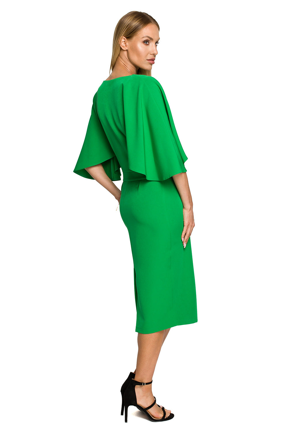 Елегантна рокля в зелено